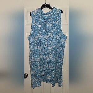 Dress 4x blue